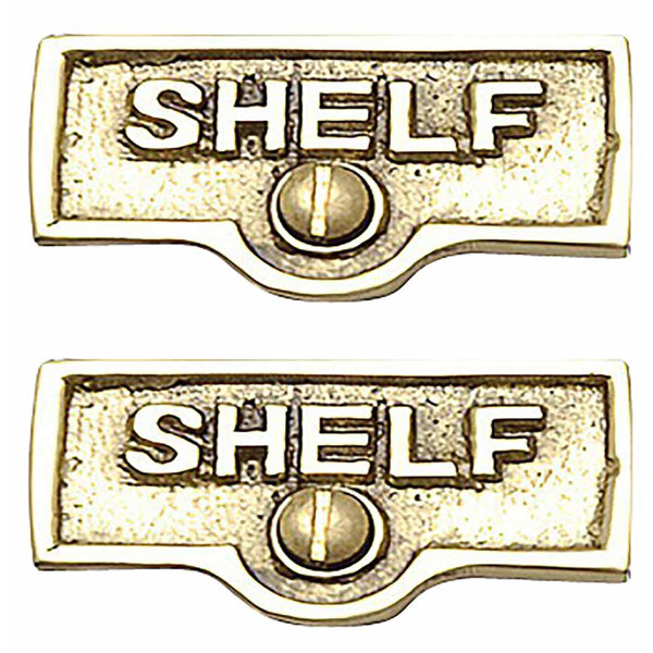 The Renovators Supply Inc. Shelf Name Signs Labels Switch Plate Tag